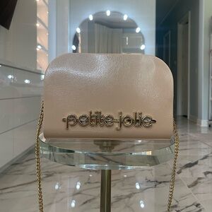 NWT Petite Jolie “Pretty” Nude Shoulder Bag